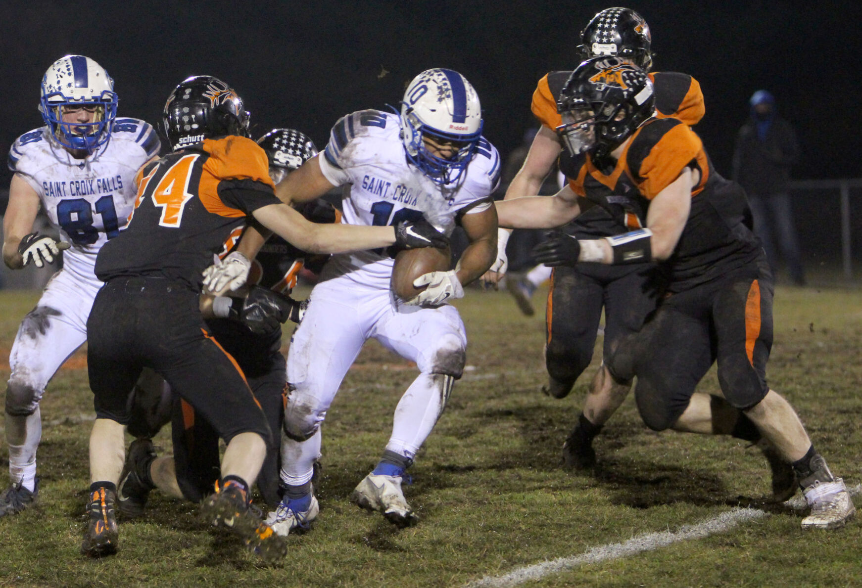 Saint Croix Falls at Elk Mound football 11-19-20